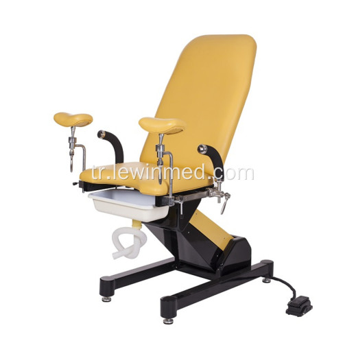 Kadın doğum muayenesi fonksiyonu için obstetrik sandalye